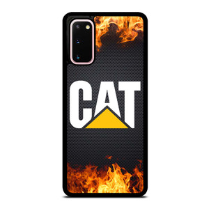 CATERPILLAR CAT TRACTOR LOGO FIRE Samsung Galaxy S20 Case Cover