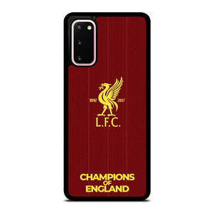 CHAMPIONS OF ENGLAND LIVERPOOL FC Samsung Galaxy S20 Case Cover