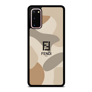 FENDI ROMA LOGO CAMO Samsung Galaxy S20 Case Cover