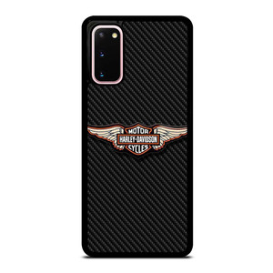 HARLEY DAVIDSON LOGO MOTORCYCLES COMPANY CARBON Samsung Galaxy S20 Case Cover