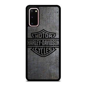 HARLEY DAVIDSON MOTORCYCLES COMPANY LOGO METAL Samsung Galaxy S20 Case Cover