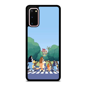 HEELERS FAMILY BLUEY CARTOON ABBEY ROAD Samsung Galaxy S20 Case Cover