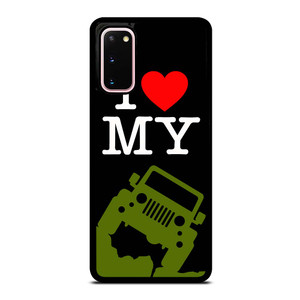 I LOVE MY JEEP Samsung Galaxy S20 Case Cover
