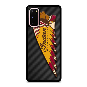 INDIAN MOTOR CYCLE CARBON LOGO Samsung Galaxy S20 Case Cover