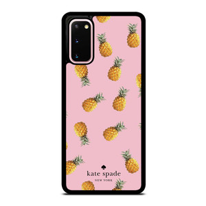 KATE SPADE NEW YORK LOGO PINEAPPLES Samsung Galaxy S20 Case Cover