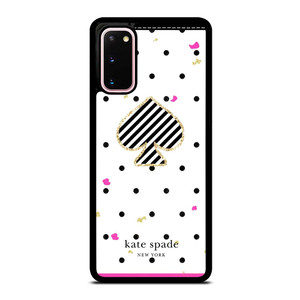 KATE SPADE NEW YORK LOGO POLKADOTS ICON Samsung Galaxy S20 Case Cover