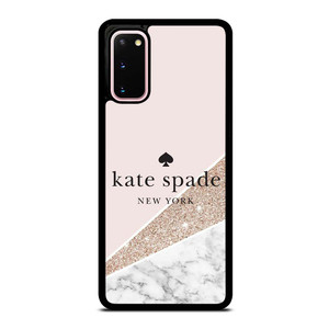 KATE SPADE NEW YORK LOGO SPARKLE MARBLE ICON Samsung Galaxy S20 Case Cover