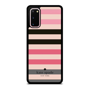 KATE SPADE NEW YORK LOGO STRIPES PATTERN Samsung Galaxy S20 Case Cover