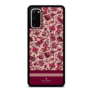 KATE SPADE NEW YORK RED FLORAL Samsung Galaxy S20 Case Cover