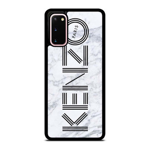 KENZO PARIS MARBLE LOGO Samsung Galaxy S20 Case Cover