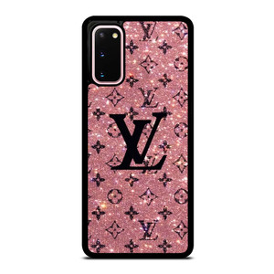 LOUIS VUITTON LV LOGO PINK SPARKLE Samsung Galaxy S20 Case Cover