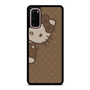 LOUIS VUITTON LV PATTERN LOGO HELLO KITTY Samsung Galaxy S20 Case Cover