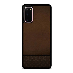 LOUIS VUITTON PARIS LV LOGO LEATHER BAG Samsung Galaxy S20 Case Cover
