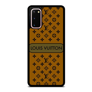 LOUIS VUITTON PATTERN LV LOGO ICON GOLD Samsung Galaxy S20 Case Cover