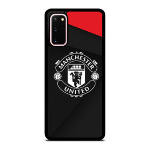 MANCHESTER UNITED LOGO BLACK Samsung Galaxy S20 Case Cover