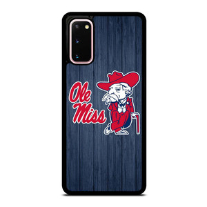 OLE MISS WOODEN LOGO Samsung Galaxy S20 Case Cover