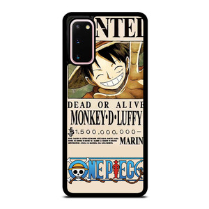 ONE PIECE LUFFY WANTED Samsung Galaxy S20 Case Cover
