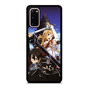 SAO SWORD ART ONLINE KIRITO AND ASUNA Samsung Galaxy S20 Case Cover