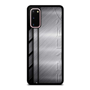 SPACE X LOGO METAL PLATE Samsung Galaxy S20 Case Cover