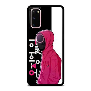 SQUID GAME GUARD CARTOON Samsung Galaxy S20 Case Cover