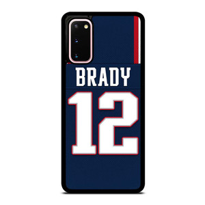 TOM BRADY NEW ENGLAND PATRIOTS 12 JERSEY Samsung Galaxy S20 Case Cover