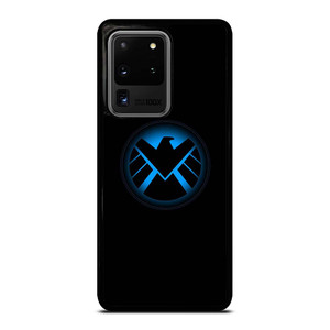 AGENTS OF SHIELD MARVEL LOGO BLUE Samsung Galaxy S20 Plus Case Cover
