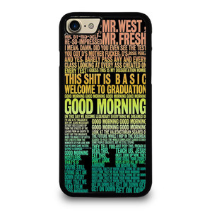 KANYE WEST RAPPER LYRICS iPhone 7 / 8 case iPhone 7 / 8 Case Cover