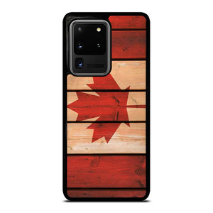 CANADA FLAG WOOD Samsung Galaxy S20 Plus Case Cover