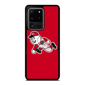 CINCINNATI REDS MASCOT MLB BASEBALL TEAM LOGO Samsung Galaxy S20 Plus Case Cover