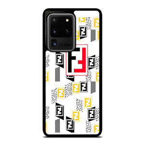 FENDI ROMA LOGO WHITE Samsung Galaxy S20 Plus Case Cover