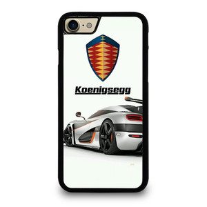 KOENIGSEGG WHITE CAR LOGO iPhone 7 / 8 Case Cover