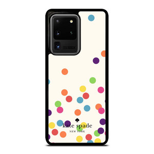 KATE SPADE NEW YORK LOGO COLORFUL POLKADOTS ICON Samsung Galaxy S20 Plus Case Cover