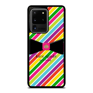 KATE SPADE NEW YORK LOGO STRIPE RIBBON ICON Samsung Galaxy S20 Plus Case Cover