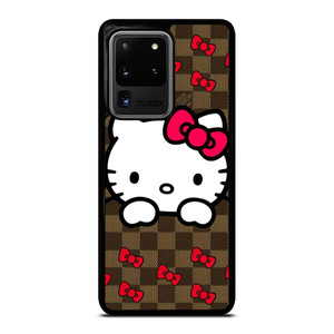 LOUIS VUITTON LV HELLO KITTY PATTERN Samsung Galaxy S20 Plus Case Cover