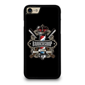 BARBERSHOP POLE HAIR CUT LOGO iPhone 7 / 8 Case Cover BARBERSHOP POLE HAIR CUT LOGO iPhone 7 / 8 Case Cover