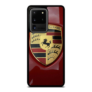 PORSCHE LOGO EMBLEM RED Samsung Galaxy S20 Plus Case Cover