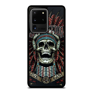 AFFLICTION SKULL INDIAN Samsung Galaxy S20 Ultra Case Cover