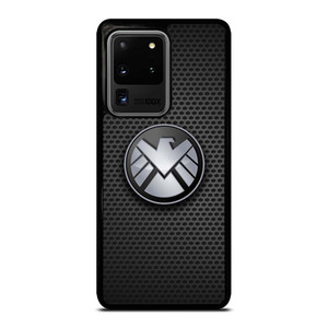 AGENTS OF SHIELD MARVEL LOGO METAL Samsung Galaxy S20 Ultra Case Cover