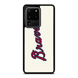 ATLANTA BRAVES ICON BASEBALL TEAM LOGO Samsung Galaxy S20 Ultra Case Cover