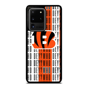 CINCINNATI BENGALS FOOTBALL LOGO WHO DEY Samsung Galaxy S20 Ultra Case Cover