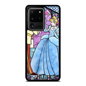 CINDERELLA ART GLASSES Disney Samsung Galaxy S20 Ultra Case Cover