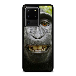 FUNNY MACACA NIGRA MONKEY SELFIE Samsung Galaxy S20 Ultra Case Cover
