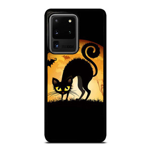 HALLOWEEN BLACK CAT Samsung Galaxy S20 Ultra Case Cover