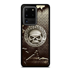 HARLEY DAVIDSON MOTORCYCLES METAL SKULL LOGO Samsung Galaxy S20 Ultra Case Cover