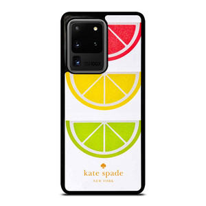 KATE SPADE NEW YORK LOGO COLORFUL LEMON ICON Samsung Galaxy S20 Ultra Case Cover