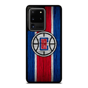 LOS ANGELES CLIPPERS WOOD LOGO Samsung Galaxy S20 Ultra Case Cover