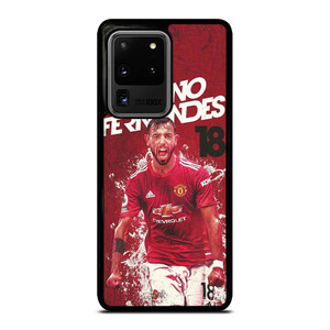 MANCHESTER UNITED BRUNO FERNANDES Samsung Galaxy S20 Ultra Case Cover