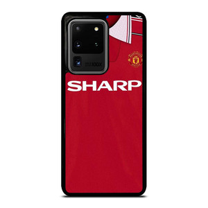 MANCHESTER UNITED FC CLASSIC JERSEY SHARP Samsung Galaxy S20 Ultra Case Cover