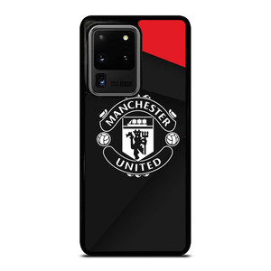 MANCHESTER UNITED LOGO BLACK Samsung Galaxy S20 Ultra Case Cover