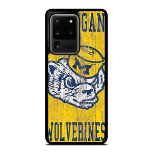 MICHIGAN WOLVERINES FOOTBALL UNIVERSITY ICON Samsung Galaxy S20 Ultra Case Cover